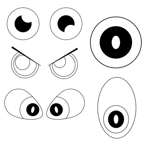 Printable Eyes And Mouth